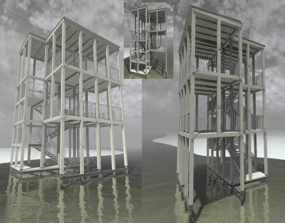 Tisza-tavi kilátótorony épül! Kettő is! :)